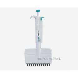 Isolab | Otomatik Pipet - 8 Kanal - Otoklavlanabilir - 50-300 µl