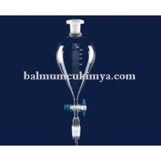 Isolab | Damlatma Hunisi - Armudi - Dereceli - PTFE musluklu - 250ml