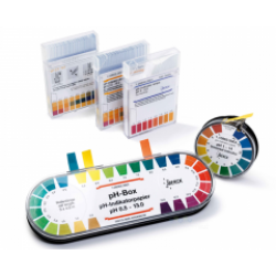 Merck 109560.0003 | pH-indicator paper pH 0.5-5.0 Roll (4.8m) with colour scale pH 0.5-1.0-1.5-2.0-2.5-3.0-3.5-4.0-4.5-5.0 Acilit